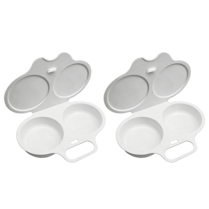 EggEase™ Microwave Egg Maker-Perfect Poached Eggs & Omelettes in Minutes