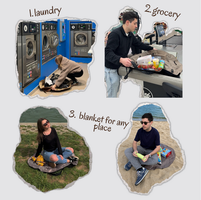 2-in-1 Convertible Tote Bag & Picnic Blanket