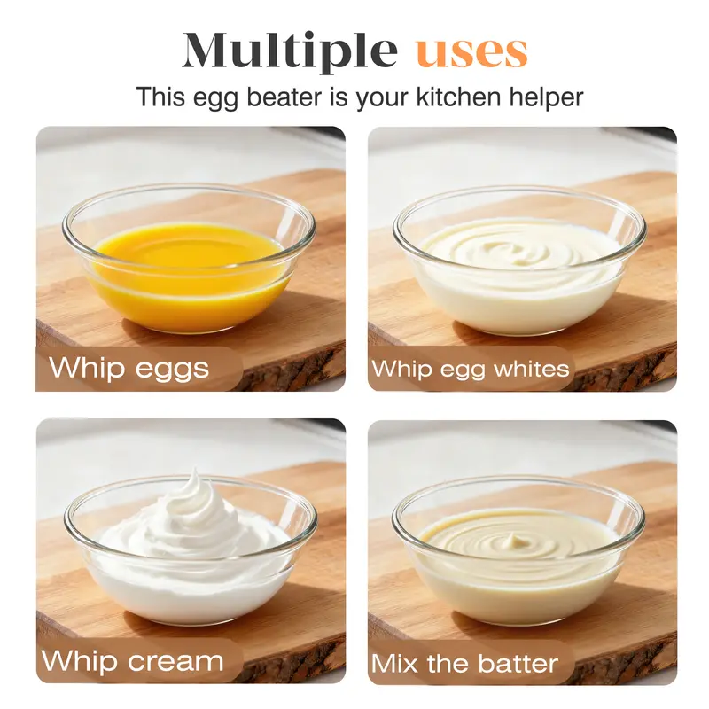 Everyday kitchen mixing uses
