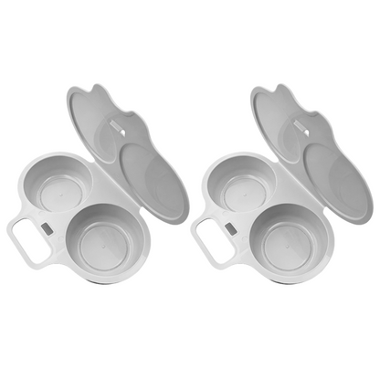 EggEase™ Microwave Egg Maker-Perfect Poached Eggs & Omelettes in Minutes
