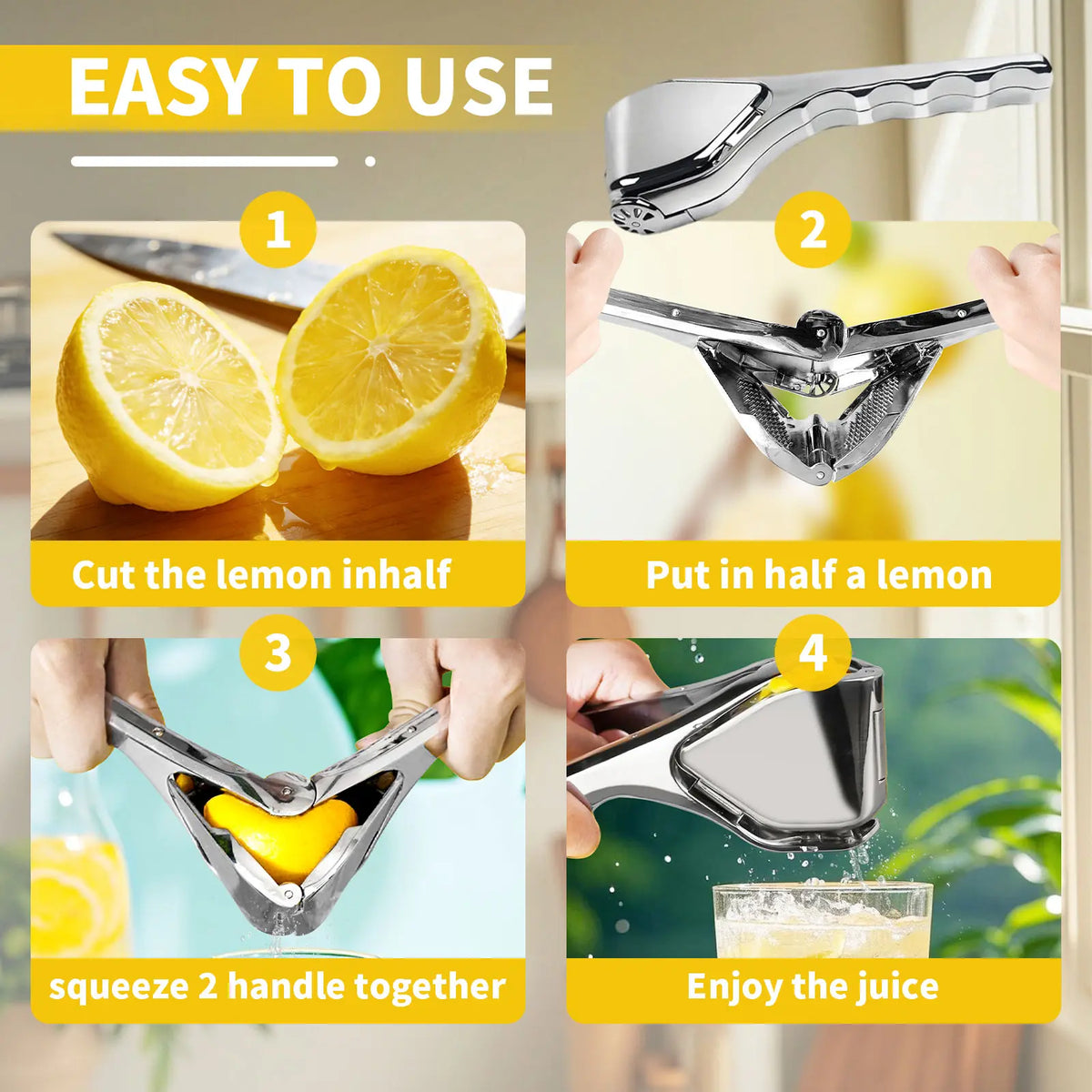 Handheld Citrus & Lemon Squeezer
