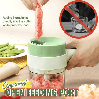 Wireless Food Processor – Cordless, one-touch chop. Perfect for arthritic hands. Kitchen prep made easy⚡🥗