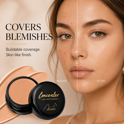 Skivax™:Full-Coverage Cream Concealer