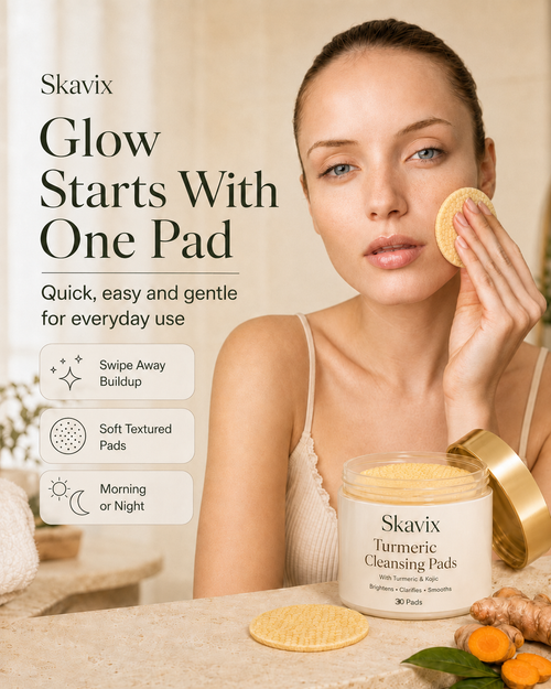 Skivax™：Turmeric Glow Pads