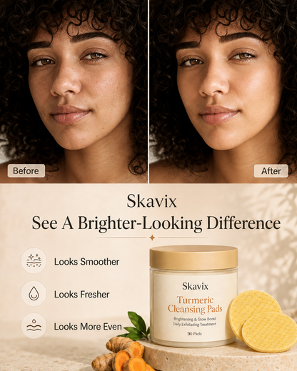 Skivax™：Turmeric Glow Pads