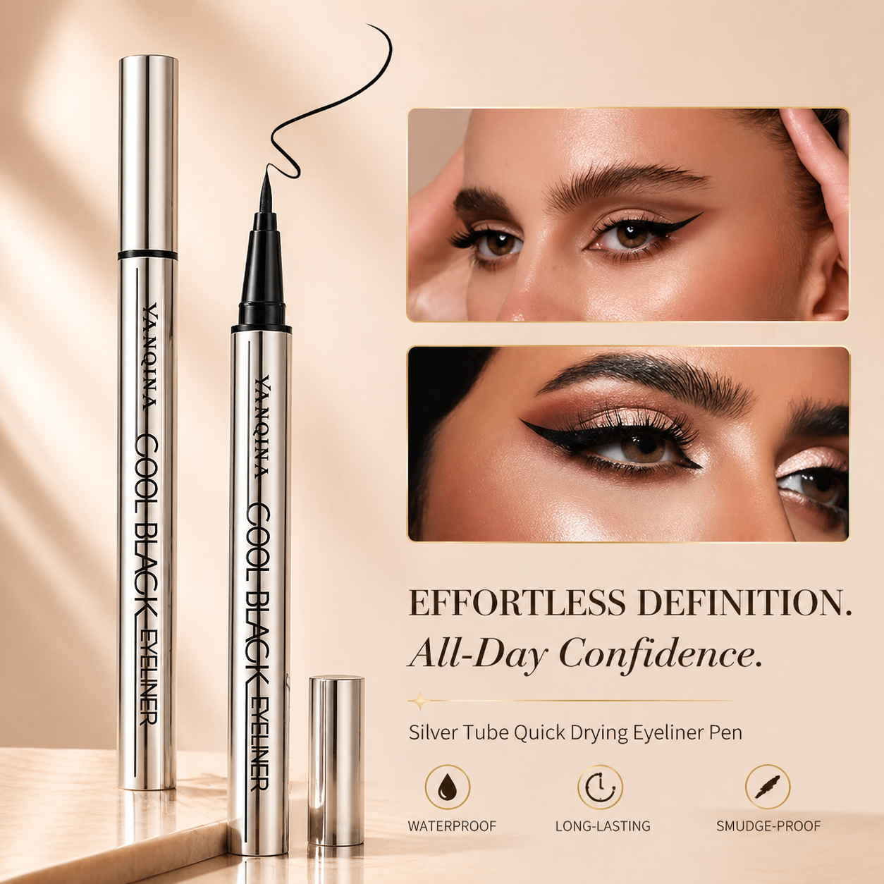 🔥Buy 1 Get 1 Free🔥Waterproof Long-Lasting Eyeliner