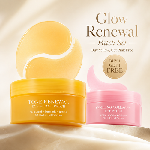 Kojic Acid Turmeric Tone Renewal Eye & Face Patch Set