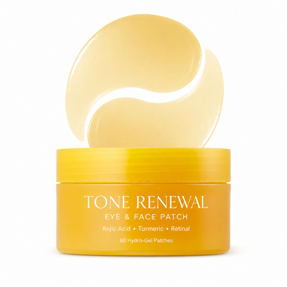 Kojic Acid Turmeric Tone Renewal Eye & Face Patch Set