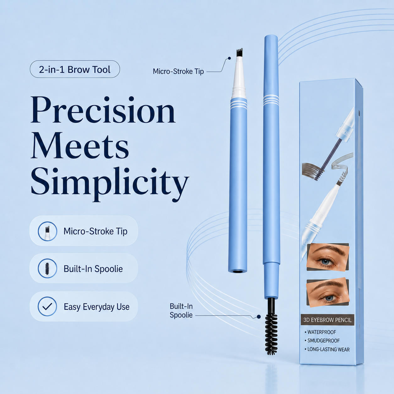 2-in-1 Micro-Stroke Brow Pen