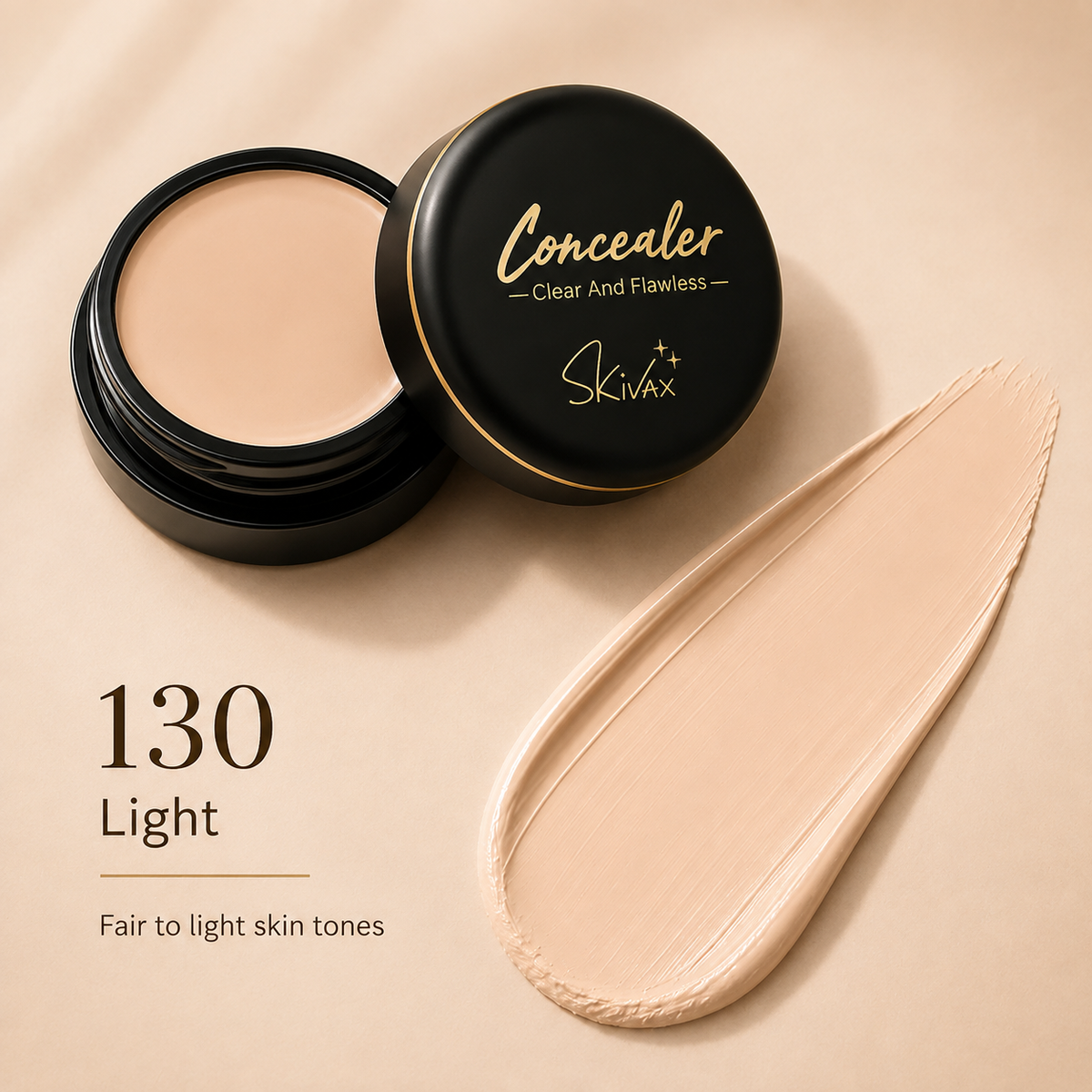 Skivax™:Full-Coverage Cream Concealer