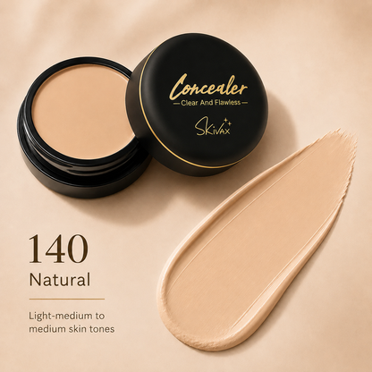 Skivax™:Full-Coverage Cream Concealer