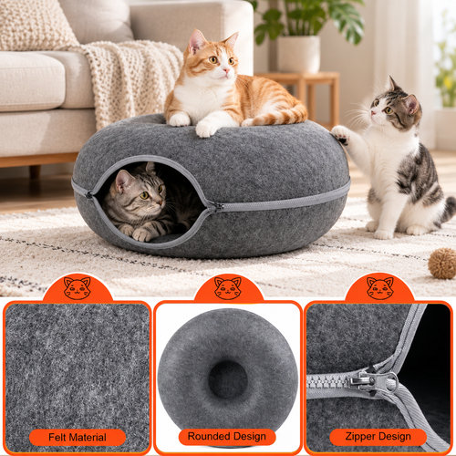 Peekaboo - Cat Donut