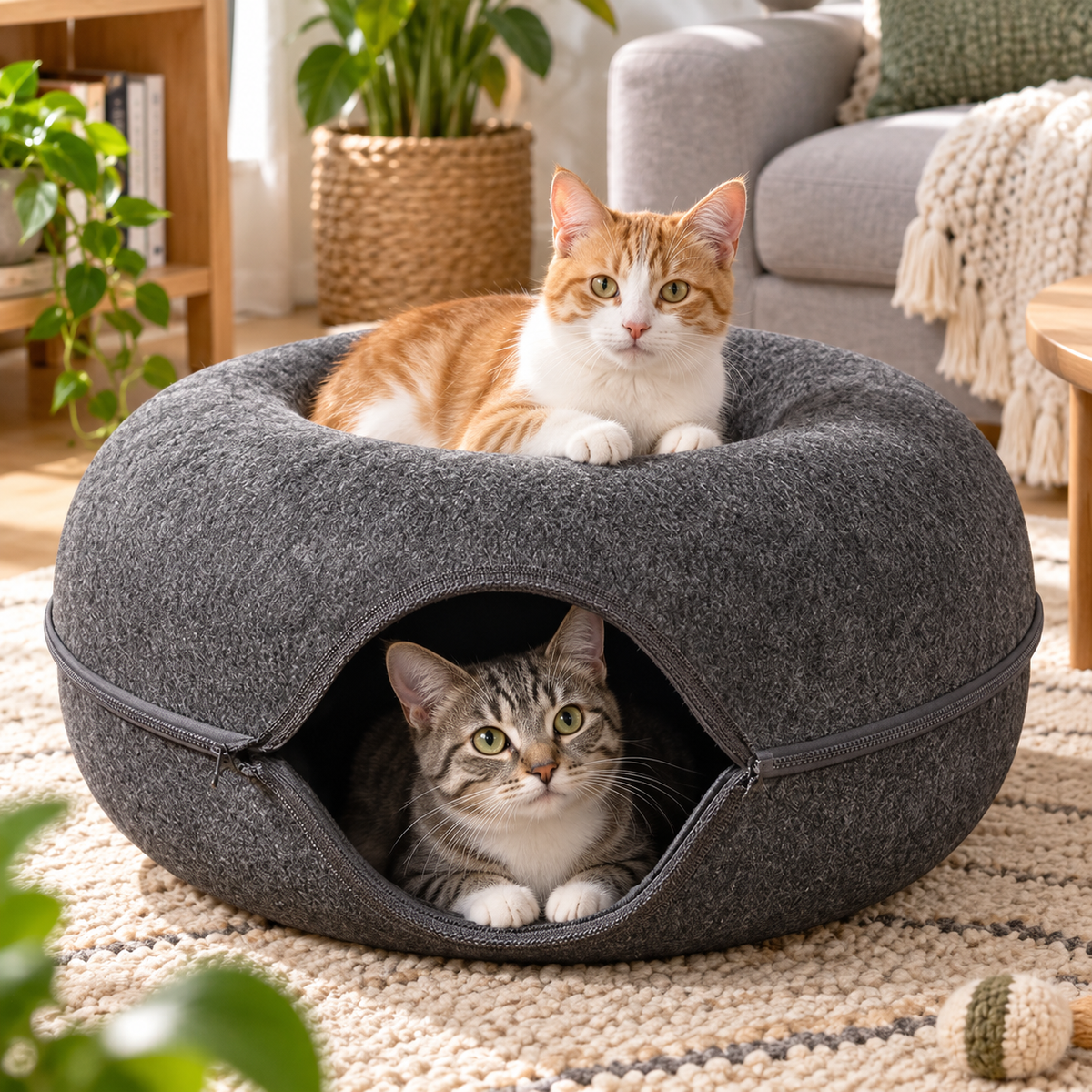 Peekaboo - Cat Donut