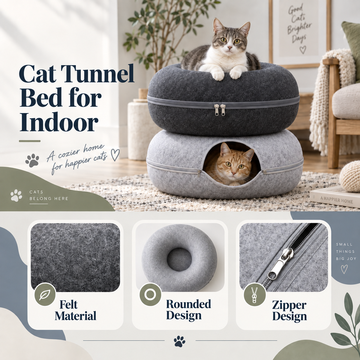 Peekaboo - Cat Donut