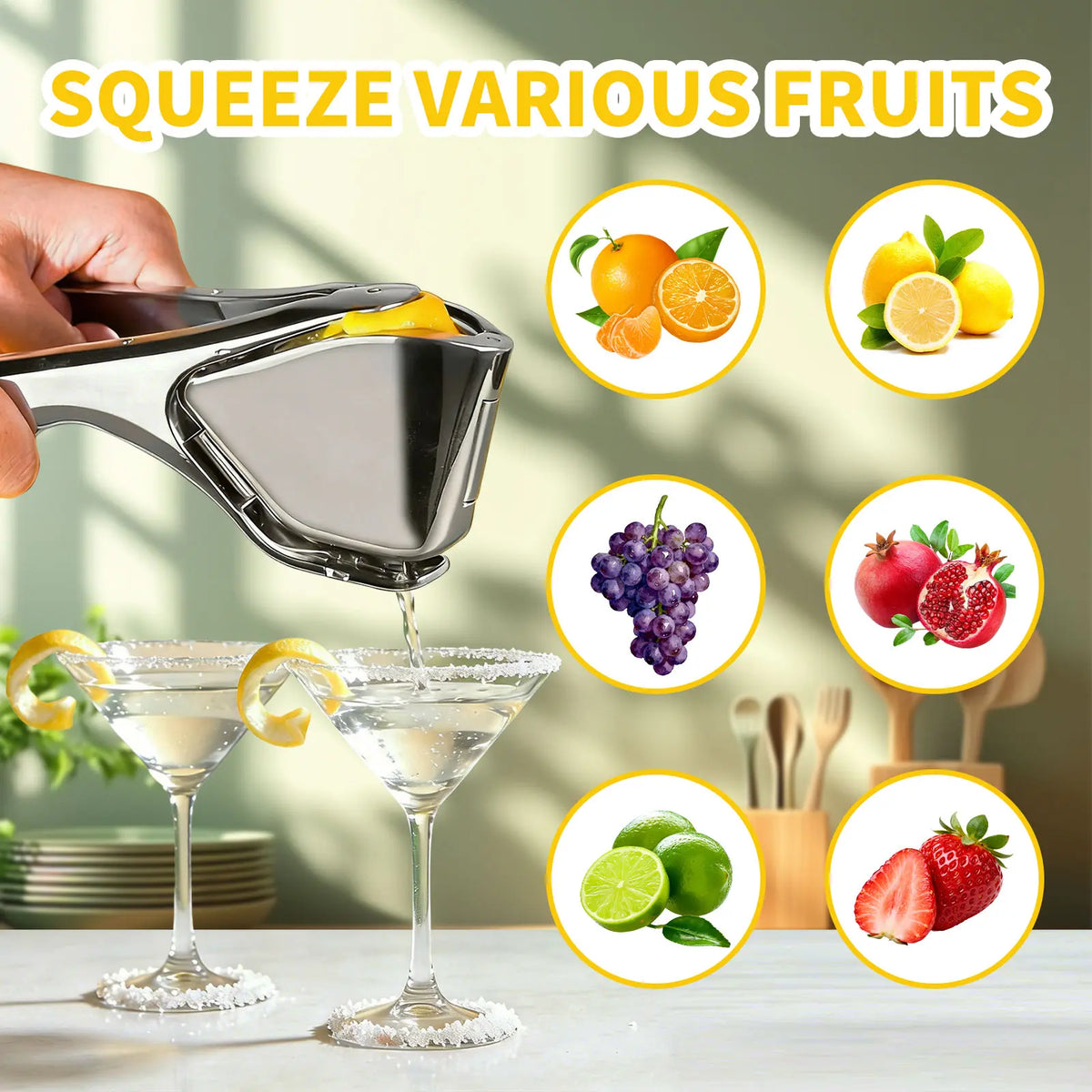 Handheld Citrus & Lemon Squeezer