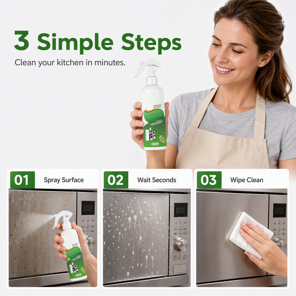 Heavy Duty Kitchen Grease Cleaner Spray