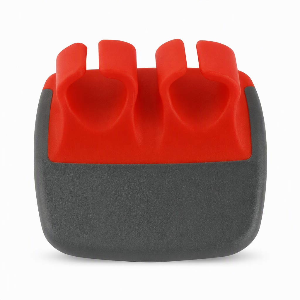 Ergonomic Two-Finger Fruit and Vegetable Peeler